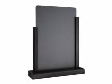 Ardoise de table élégante noire a4 - olympia - - bois 261x80xmm