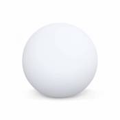 Boule led 50cm – sphère décorative lumineuse, D50cm, blanc chaud