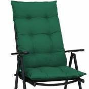 Detex - 6x Coussin de chaise / fauteuil avec dossier