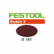 Festool Lot de 50 abrasifs stickfix Ø180mm pour bois STF D180/0 P180 RU2/50 FESTOOL 499131