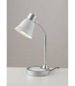 Lampe de table Leonardo blanc 39 Cm