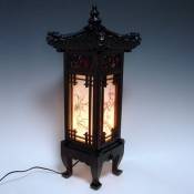 Lampe en bois Design Toiture Dragon Fenêtres coréennes