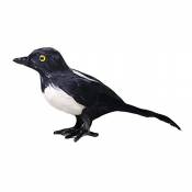 [Magpie] Artificial Birds Decorative Plume Bird Fake Bird Simulation Ornements