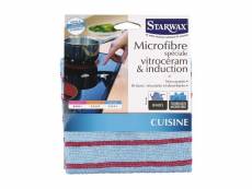 Microfibre spéciale vitrocéramique et induction 30 x 30 634502