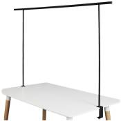 Mobilibrico - Barre Deco De Table Ajustable Intext Noir - noir