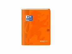 Oxford cahier easybook agrafé - 17 x 22 cm - 96p seyes - 90g - orange