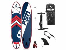Paddle gonflable ambition 10'4 - 317x76x15 cm - stand