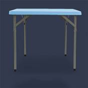 Peaceip Table Pliante Table carrée Simple Table de