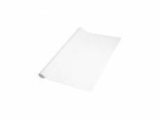Rouleau de nappe en papier damas blanc - 50 m x 1,2 m - - papier1200 500