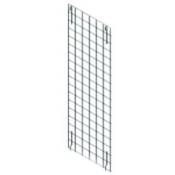 Serena - Archimede étagère métallique grille de fond verticale en fil d'acier chromé cm 38 x h. 152 cuisine salle de bains garage placard