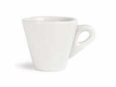 Tasses à espresso coniques blanches 60ml olympia -