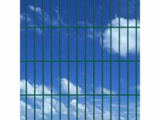 Vidaxl panneaux de clôture 2d de jardin 2008 x 2230 mm 28 m vert 273625