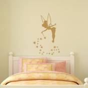 Ambiance Stickers Sticker Fée Adorable - 70 x 55cm - Or fairy-tink2-70X55cm-Or