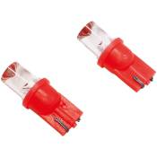 Ampoule de rechange T10 rouge 5W 2p - Rouge