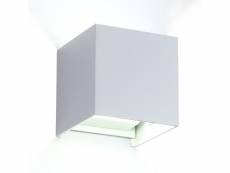 Applique murale - cube led - lubo blanc