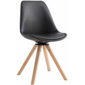 CLP - Chaise pivotante de la conception en bois clair