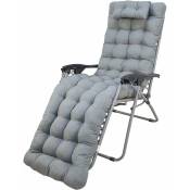 Coussin de chaise longue -Coussin confortable, antidérapant