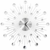 Decoshop26 Horloge murale avec mouvement à quartz