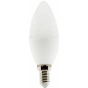 Elexity - Ampoule led Flamme 5W E14 360lm 2700K - (blanc chaud) - Blanc
