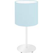 Lampe de table pasteri-p de la lumière blanche bleu
