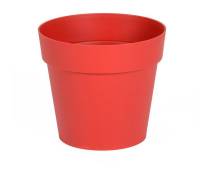 Pot rond Toscane - 15x13.6cm - 1.6L - Rouge Rubis EDA