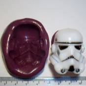 Silicone Mould Star Wars Storm Trooper Cake Decoration Cupcake Topper by Cupcake Moulds