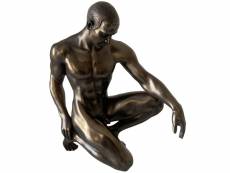 Statuette body-talk en résine - homme 15.5 cm