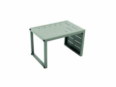 Table basse inari 2 positions en aluminium coloris