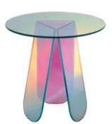 Table basse Shimmer / Ø 52 x H 45 cm - Glas Italia multicolore en verre