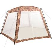 Tente de piscine Tissu 590x520x250 cm Camouflage
