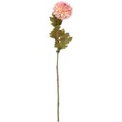 Tige Dahlia artificielle H65 cm - Atmosphera créateur d'intérieur - Rose