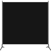 Vidaxl - Cloison de séparation 1 panneau Noir 175x180 cm