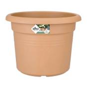 2055358 green basics cilinder pot de fleurs marron/rouge
