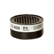 Coverguard - Boîte de 8 filtres poussière P3 toxique 22170 - Noir