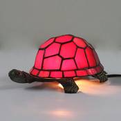 créatif européen tortue tortue rouge Lampe de table