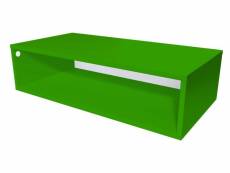 Cube de rangement bois 100x50 cm vert CUBE100-VE