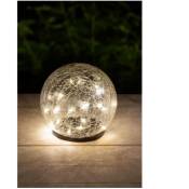 Galix - Sphere solaire Effet verre brisé - ø 15cm