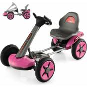 Goplus - Kart électrique à Pédales pour Enfants