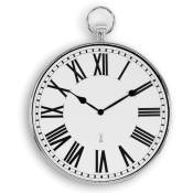 Horloge Murale Gousset Vintage Ø 30 cm - Grands Chiffres