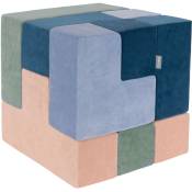 Kiddymoon - Blocs Mous Pour Bébé 9 Pièces Cubes
