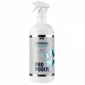 Pro Pooch Spray démêlant pour Chiens (500 ML) Spray après-shampoing hypoallergénique pour démêler. Fourrure laissée sans nœuds. 50% de Temps de brossa