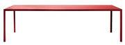Table rectangulaire Iltavolo / 100 x 260 cm - Opinion Ciatti rouge en métal