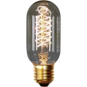 Ampoule Edison Valve à filaments - 11cm Transparent - Laiton, Verre, Metal - Transparent