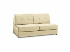 Canapé lit compact 3 places denso express 140cm cuir