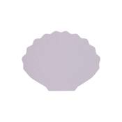 Dessous de table violet en silicone H0,2x43,5x34cm