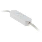 Elexity - Mini variateur de lumière - Compatible led - Blanc - Blanc