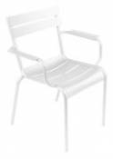 Fauteuil empilable Luxembourg / Aluminium - Fermob