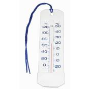 Jardiboutique - Thermomètre de Piscine Grand Taille 26 cm Jumbo - Piscine - Couleur Blanc Blanc
