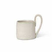 Mug Flow / 36 cl - Porcelaine - Ferm Living blanc en