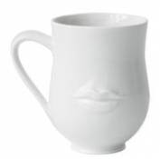 Mug Mr. & Mrs. Muse / Décor en relief - Jonathan Adler blanc en céramique
